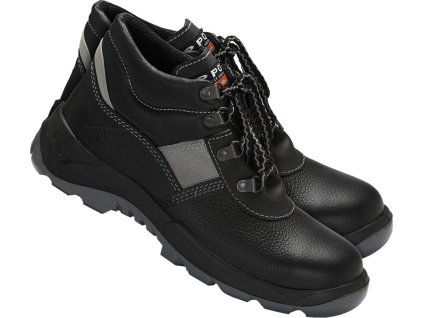 Bezpečnostná obuv pre mužov (Farba Čierna A Sivá, Veľkosť 39)