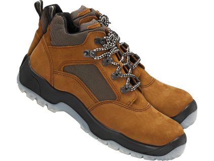 Bezpečnostná obuv pre mužov (Farba Hnedočierna, Veľkosť 39)