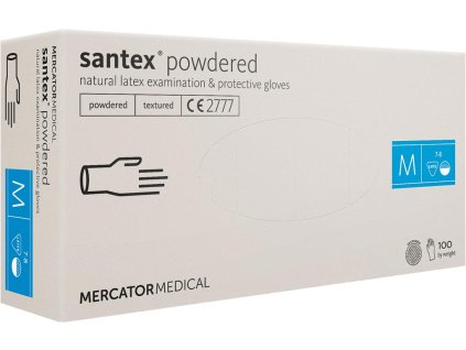 Latexové rukavice 8% dph pre mužov (Farba Krémový, Veľkosť L)