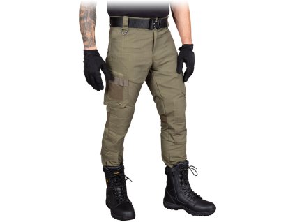 Ochranné nohavice s dlhým pásom pre mužov (Farba Khaki, Veľkosť 2XL)