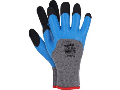 31885 2 ochranne rukavice ox 12 358 bluwin pre muzov farba sivo modr cierna velkost 8