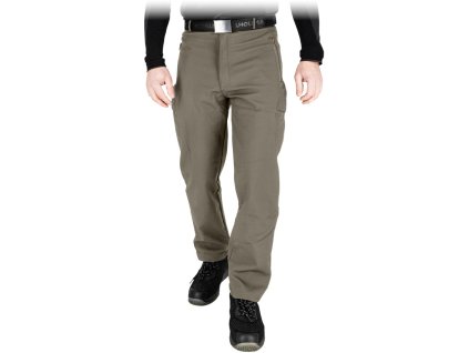 Ochranné nohavice s dlhým pásom pre mužov (Farba Zelená, Veľkosť 2XL)