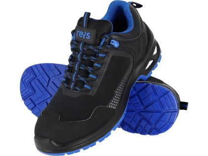 Bezpečnostná obuv pre mužov (Farba Čierna A Modrá, Veľkosť 39)