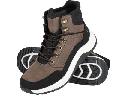 Členkové topánky pre mužov (Farba Hnedo-Čierno-Biele, Veľkosť 39)
