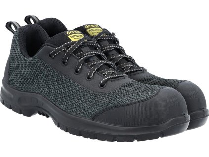 Bezpečnostná obuv pre ženy (Farba Čierna A Sivá, Veľkosť 36)