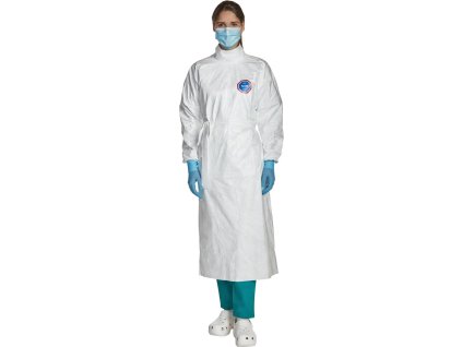 Ochranná zástera pre mužov (Farba Biela, Veľkosť 2XL)