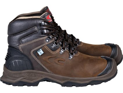 Bezpečnostná obuv pre mužov (Farba Hnedý, Veľkosť 36)