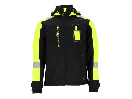 Softshellová bunda reflexná strečová L.HOLLMAN