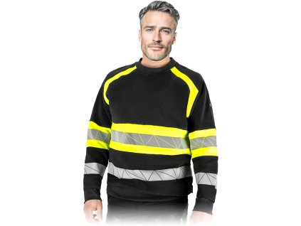 Ochranná mikina pre mužov (Farba Čierna, Veľkosť 2XL)