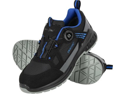32425 bezpecnostna obuv pre muzov farba cierna a modra velkost 39