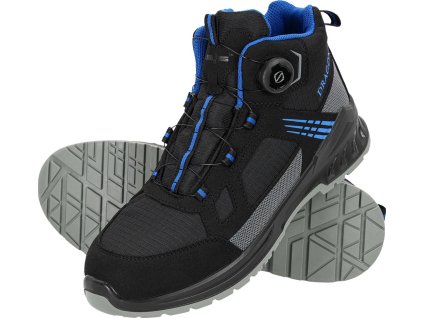 Bezpečnostná obuv pre mužov (Farba Čierna A Modrá, Veľkosť 39)