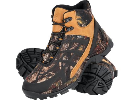 Členkové topánky pre mužov (Farba Lesná Camo Hnedá, Veľkosť 39)