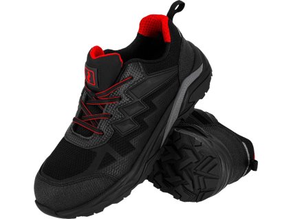 32509 bezpecnostna obuv pre muzov farba cierna a cervena velkost 39