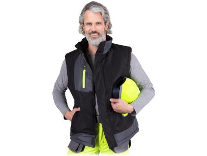 Izolovaná ochranná návleka pre mužov (Farba Čierna A Sivá, Veľkosť 2XL)