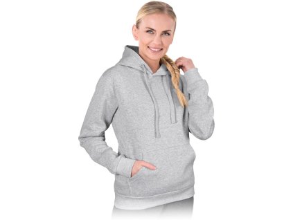 Ochranná mikina pre ženy (Farba Svetlo Sivá, Veľkosť 2XL)