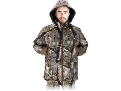 Izolovaná ochranná bunda pre mužov (Farba Moro, Veľkosť 2XL)