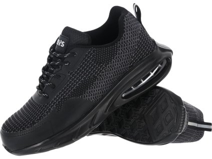 Pracovná obuv pre mužov (Farba Čierna A Sivá, Veľkosť 39)