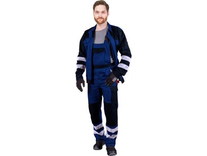 Ochranné kombinézy pre mužov (Farba Námornícka Modrá, Veľkosť 46)