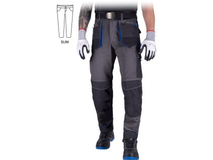 Ochranné nohavice s dlhým pásom (Farba Sbn, Veľkosť 46)