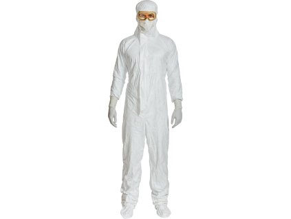 Ochranný oblek pre mužov (Farba Biela, Veľkosť 2XL)