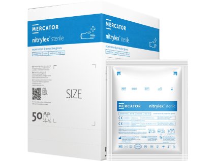 Nitrilové rukavice 8% dph pre mužov (Farba Modrá, Veľkosť L)