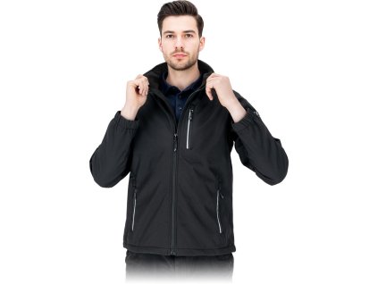 Ochranná bunda pre mužov (Farba Čierna, Veľkosť 2XL)