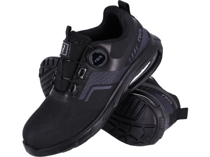 Bezpečnostná obuv pre mužov (Farba Čierna A Sivá, Veľkosť 39)