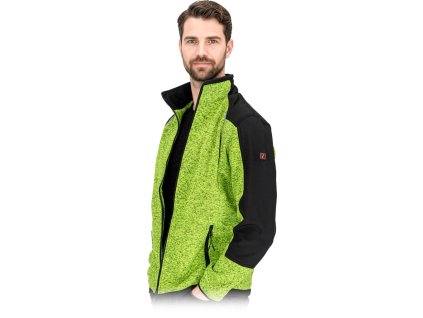 Ochranná mikina pre mužov (Farba Celadon-Čierna, Veľkosť 2XL)