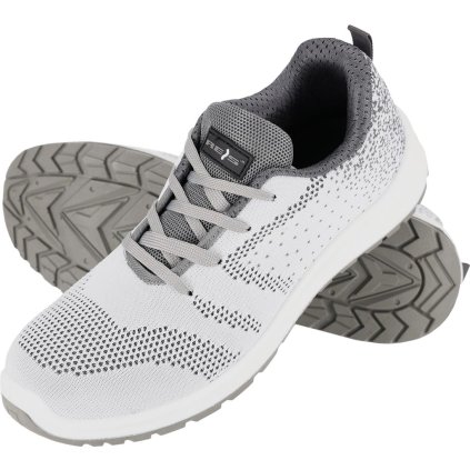 BUTY BEZPIECZNE (Farba bielo-sivá, Veľkosť 35)