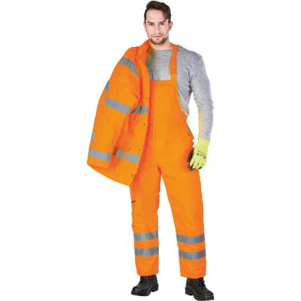 Reflexné zateplné montérky na traky REIS