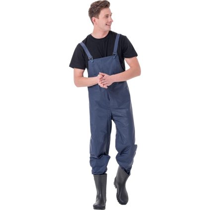 SPODNIE OCHRONNE OGRODNICZKI PRZECIWDESZ pre mužov (Farba navy, Veľkosť 2XL)