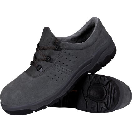 BUTY BEZPIECZNE pre mužov (Farba zelená, Veľkosť 39)