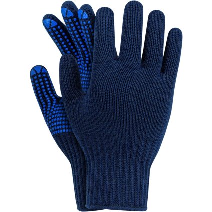 Pracovné rukavice s PVC bodkami JS