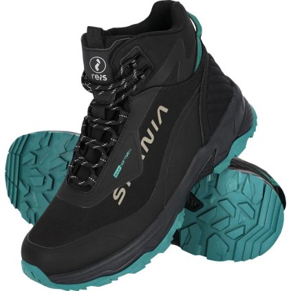 BUTY TYPU TRZEWIK pre mužov (Farba čierna-tyrkysová, Veľkosť 39)