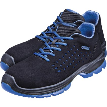 BUTY BEZPIECZNE pre ženy (Farba čierna-modrá 2, Veľkosť 35)