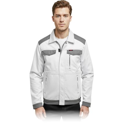 69808 10 bluza ochronna pre muzov farba bielo siva velkost 2xl