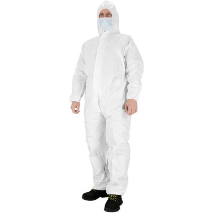 KOMBINEZON OCHRONNY pre mužov (Farba biela, Veľkosť 2XL)