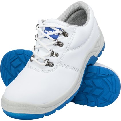 BUTY BEZPIECZNE pre mužov (Farba bielo-modrá, Veľkosť 39)