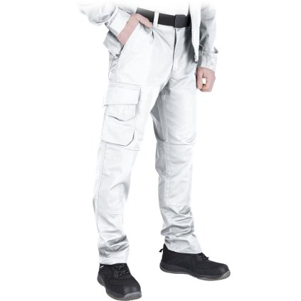 70435 11 spodnie ochronne do pasa pre muzov farba biela velkost 48