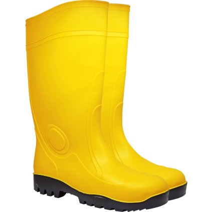 BUTY BEZPIECZNE pre mužov (Farba žlto-čierna, Veľkosť 40)