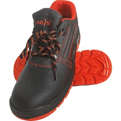 BUTY BEZPIECZNE pre mužov (Farba červená-čierna, Veľkosť 39)