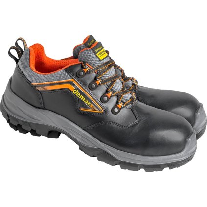 BUTY BEZPIECZNE pre mužov (Farba čierna-šedá, Veľkosť 36)