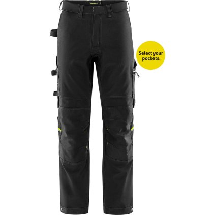 SPODNIE OCHRONNE DO PASA pre mužov (Farba čierna, Veľkosť 44)