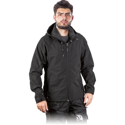 72172 6 kurtka ochronna pre muzov farba cierna velkost 2xl