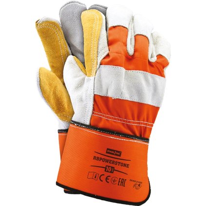 Pracovné rukavice z hovädzej kože REIS