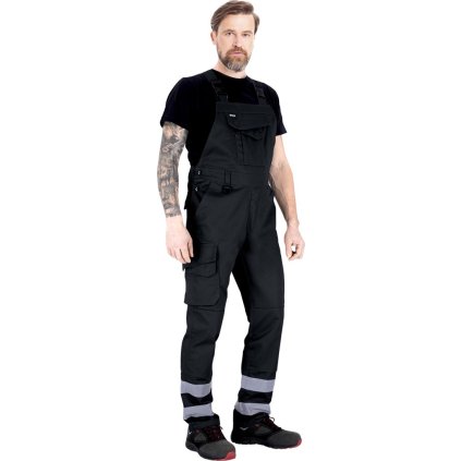 SPODNIE OCHRONNE OGRODNICZKI pre mužov (Farba čierna, Veľkosť 48)