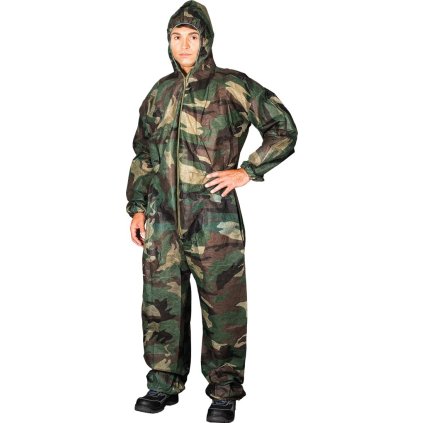 KOMBINEZON pre mužov (Farba tmavohnedo-zelno-sivá, Veľkosť 2XL)