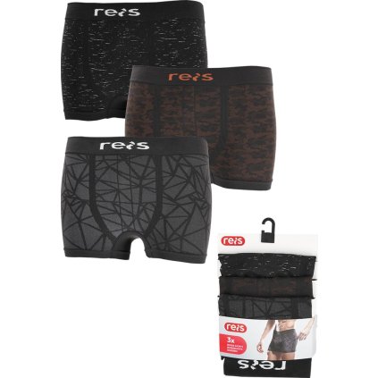 BOKSERKI pre mužov (Farba čierna-šedá-červená, Veľkosť 2XL-3XL)