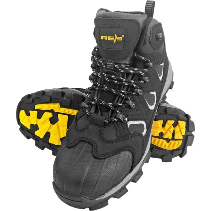 BUTY BEZPIECZNE pre mužov (Farba čierna, Veľkosť 39)