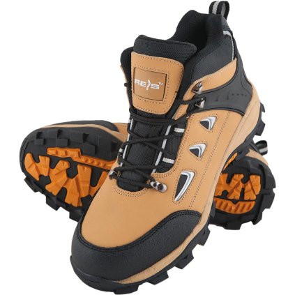 BUTY BEZPIECZNE pre mužov (Farba čierna-hendá, Veľkosť 38)